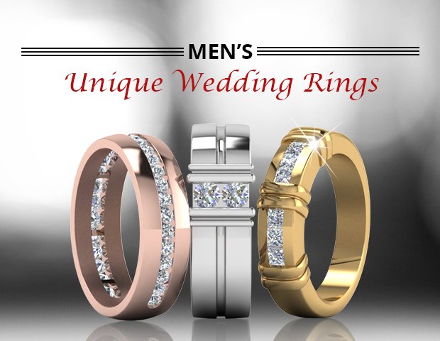 Unique Wedding Rings - Unique Wedding Bands for Men & Women