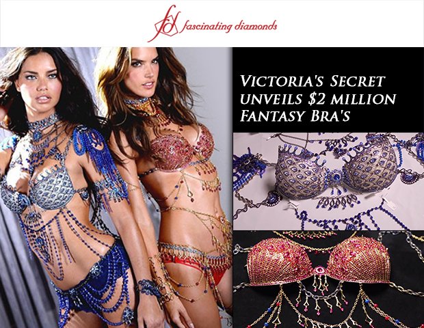 Victoria's Secret 2014 Fantasy Bras By Mouawad Jewelry
